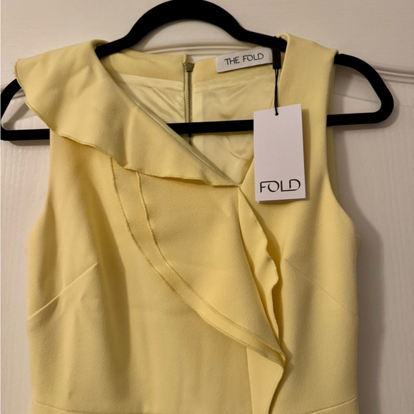 Yellow Ruffle Dress - Picture 2 of 4